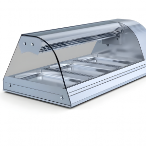 Cold Curved Glass Display