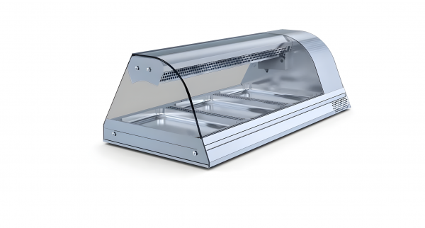 Cold Curved Glass Display