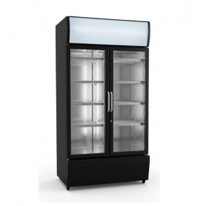 Double Glass Door Fridge